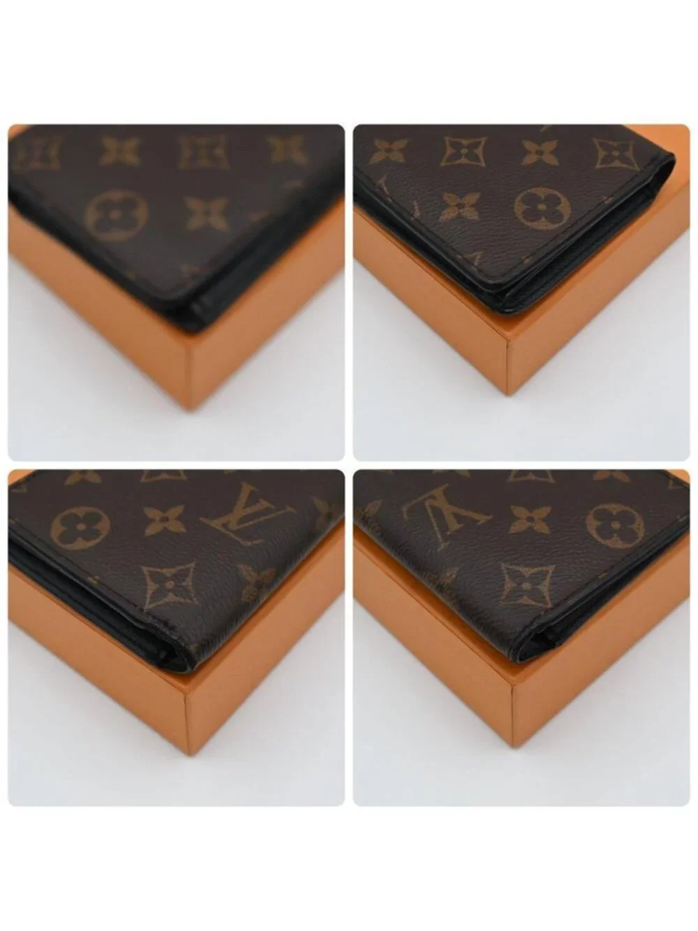 Louis Vuitton Monogram Lava Portefeuille Brazza NM Wallet